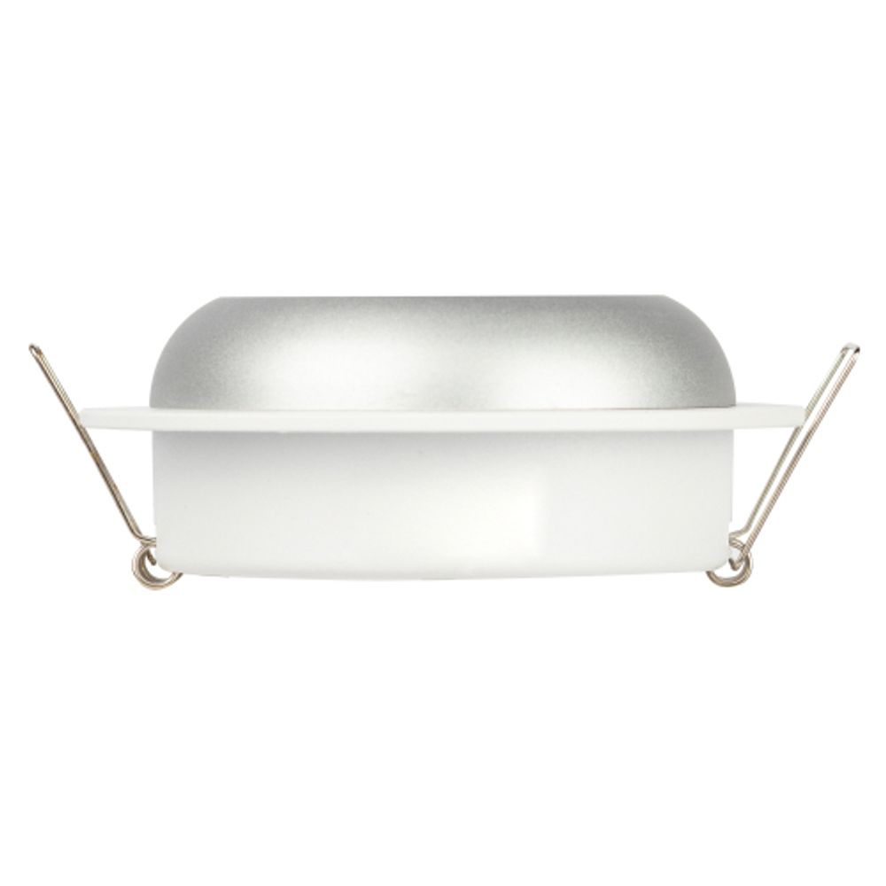 Встраиваемый светильник под лампу GX53 ЭРА KL111 WH/SL белый/серебро матовый