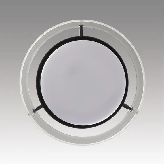 8232/1 COMFI LN26 230 черный/прозрачный, металл/стекло Подвес LED GX70 1*10W 220V NATALINA