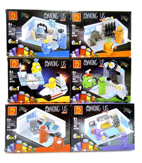 Конструктор Among Us 6 видов