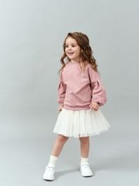 Свитшот облегченный "Дымчатая роза" 0+