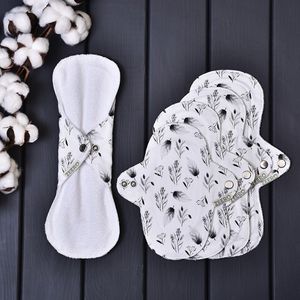 Многоразовая прокладка ZEERO Ночная Premium "Листочки"