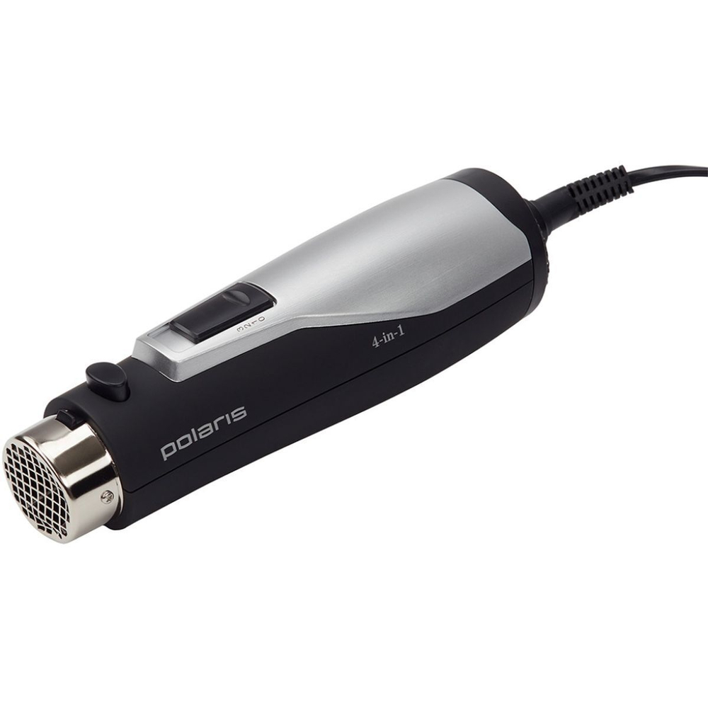 Фен-щетка Polaris, PHS 0854, 800 Вт, 3реж, 4 насадки, 008507