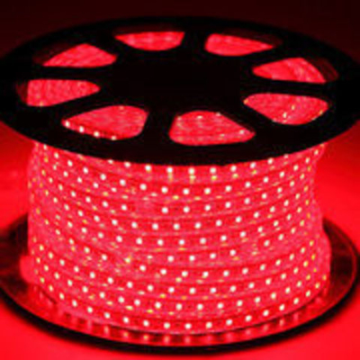 Светодиодная лента SMD3528/60, 220V влагозащищенная. Красная.