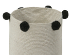 Корзина Lorena Canals Bubbly Natural Black (30 x Ø30 см)