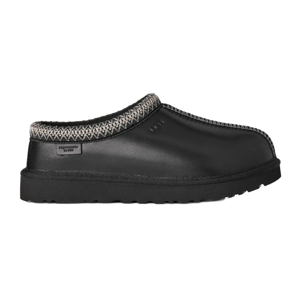 UGG Tasman Slippers Leather Regen Black