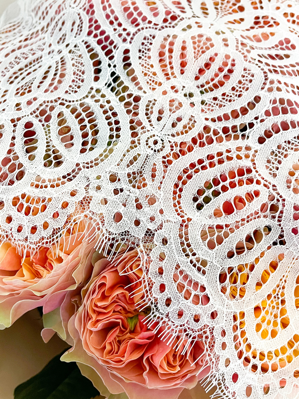 Кружево Белое 7ВС 230 мм