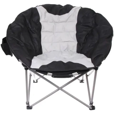 Кресло складное до 120 кг, 98*90*70 см, чёрный, ТуристМастер