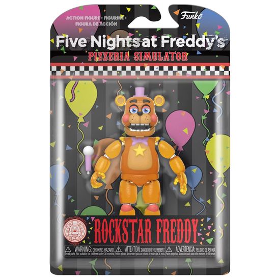 Фигурка Funko Action Figure FNAF Pizzeria Simulator Rockstar Freddy (GW) 45637 / Фигурка Фанко ПОП! по мотивам франшизы "Пять ночей с Фредди",  Фредди