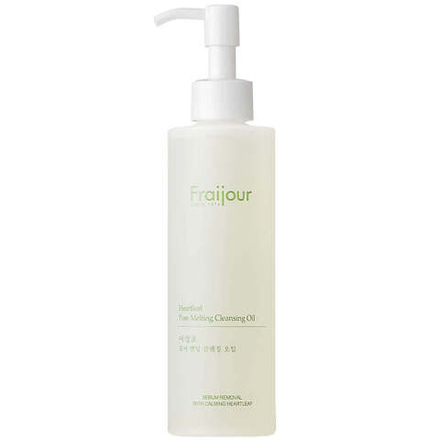 Успокаивающее гидрофильное масло с хауттюйнией Fraijour Heartleaf Pore Melting Cleansing Oil