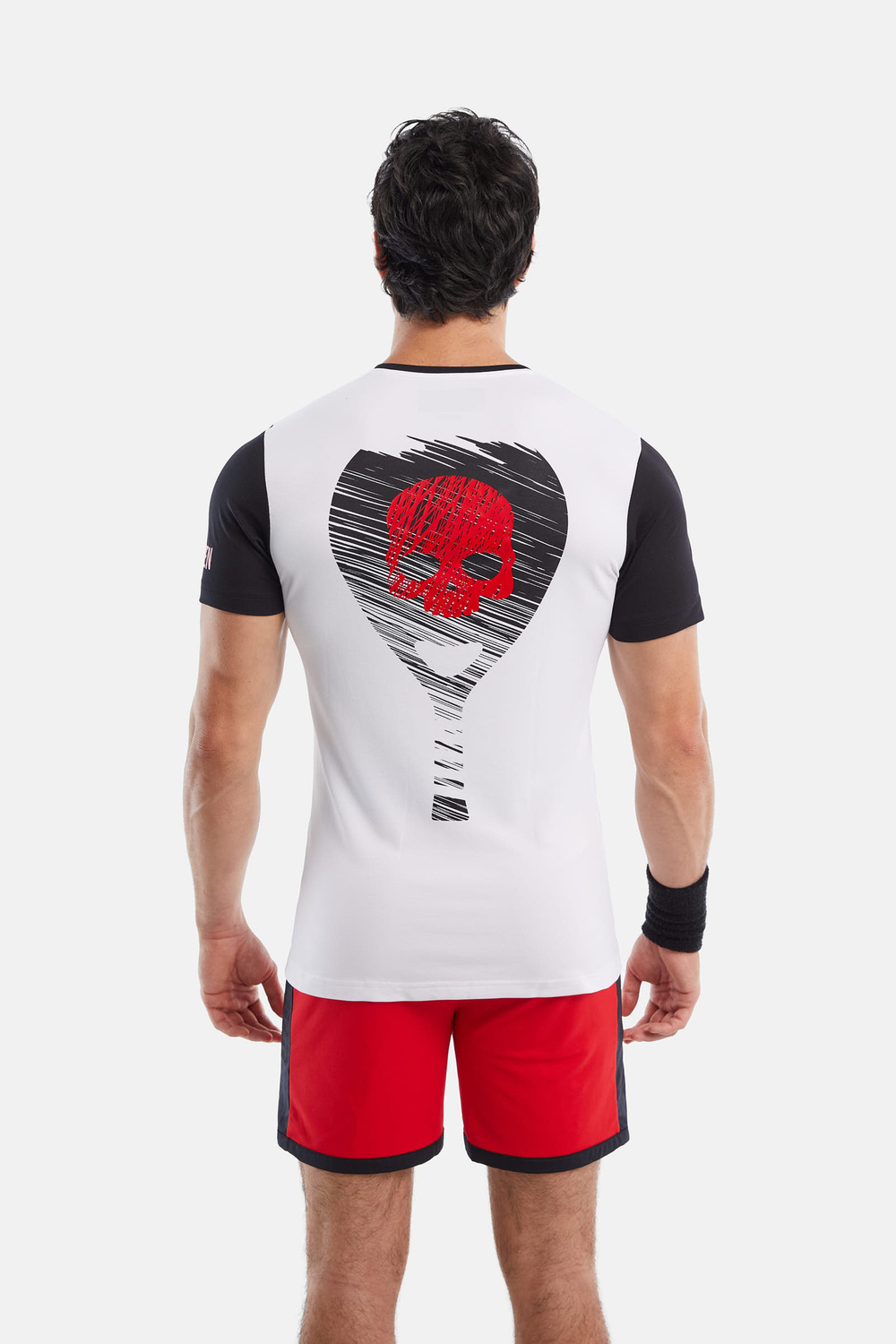 Мужская футболка HYDROGEN CRAZY RACKET TECH T-SHIRT (D00016-001)