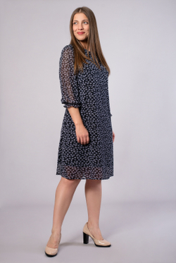 Платье женское 3831ВПБ, Букет #284Букб053831ВПБ