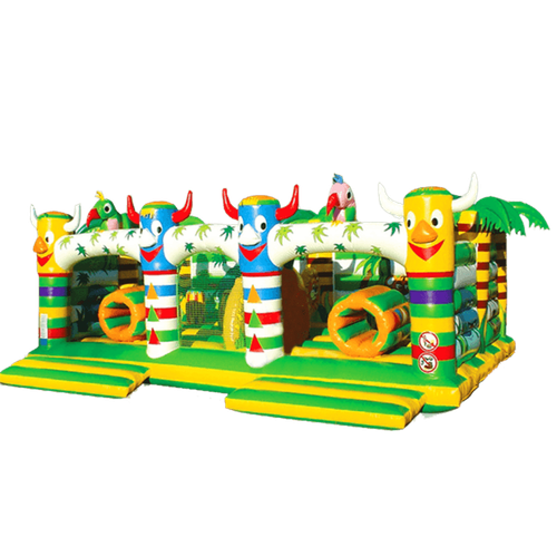 Надувной батут "Веселые индейцы"