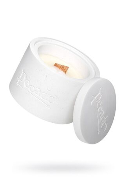 Ароматическая свеча Pecado, Wood & Spices, круглая с крышкой