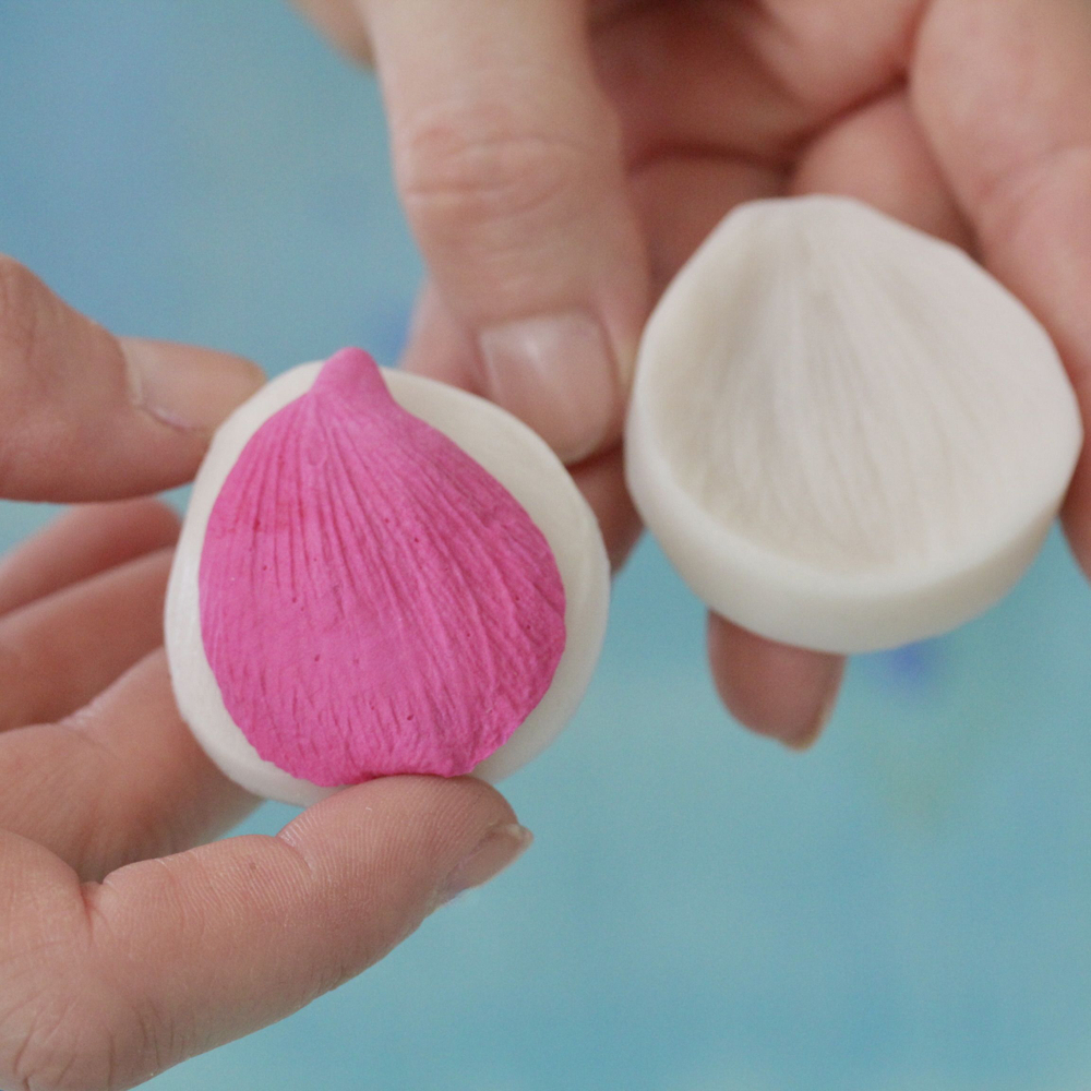 Молд силиконовый - вайнер для лепки лепестка ранункулюса