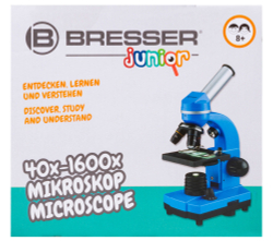 Микроскоп Bresser Junior Biolux SEL 40–1600x, синий