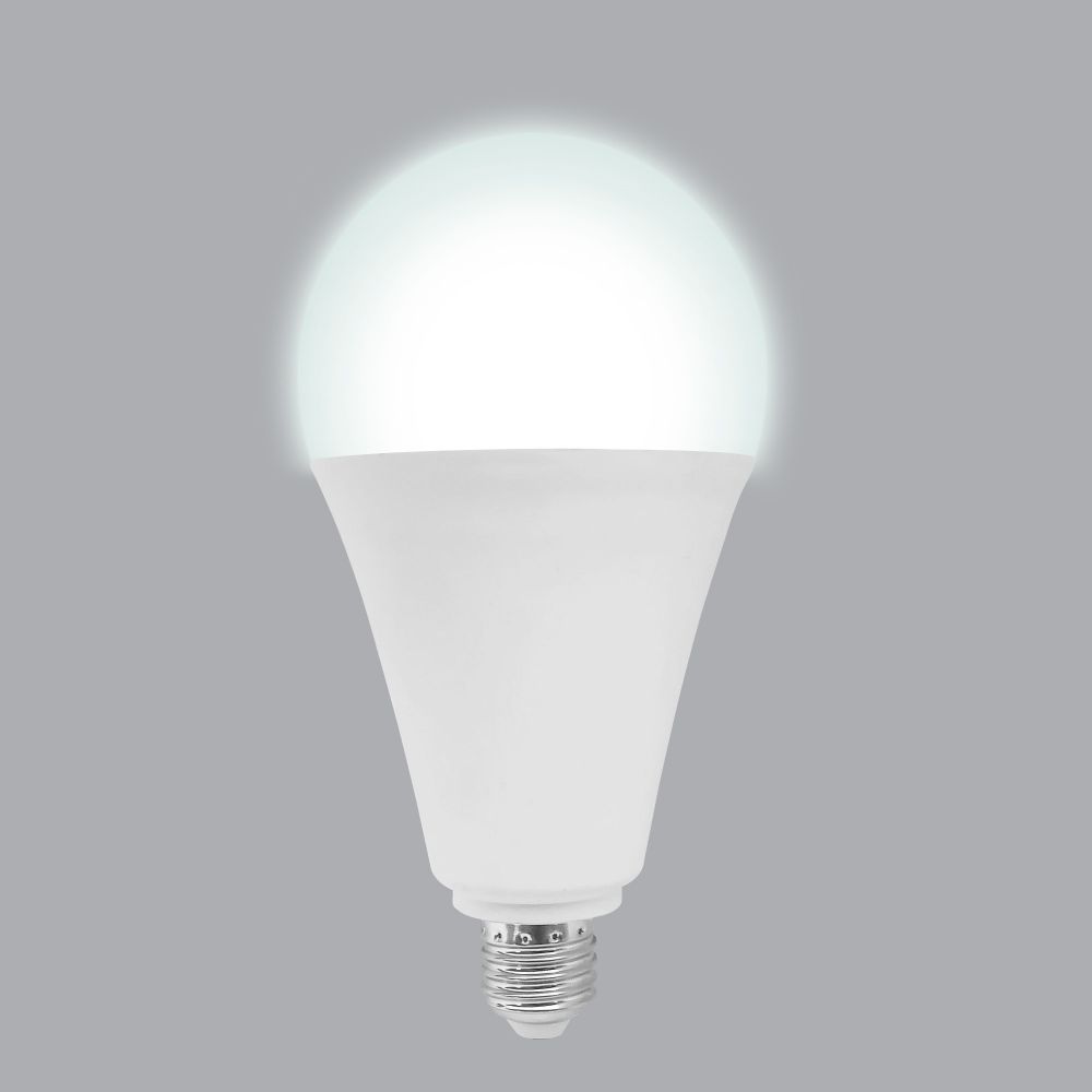 LED-A120-45W-4000K-E27-FR-NR Лампа светодиодная. Форма A. матовая. Серия Norma. Белый свет 4000K. Картон. ТМ Volpe