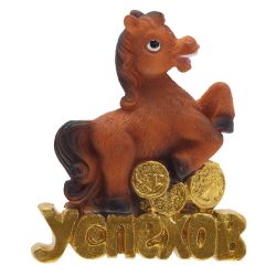 GAEM Магнит "Лошадка", L5 W1,5 H6,5 см, 4в.