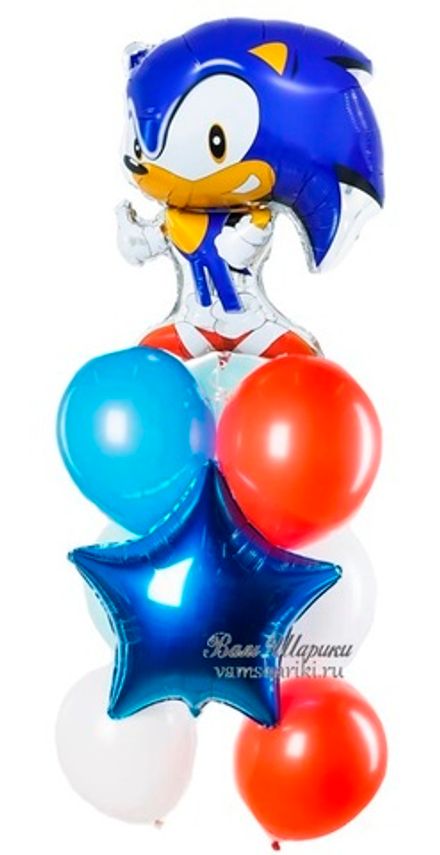 Фонтан шаров "Соник"