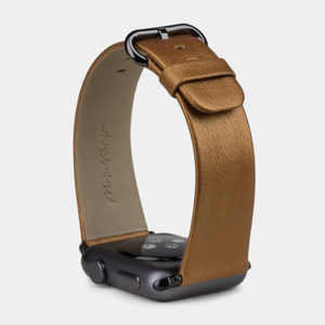 Ремешок для Apple Watch 40/41/42 mm из кожи теленка, медного цвета