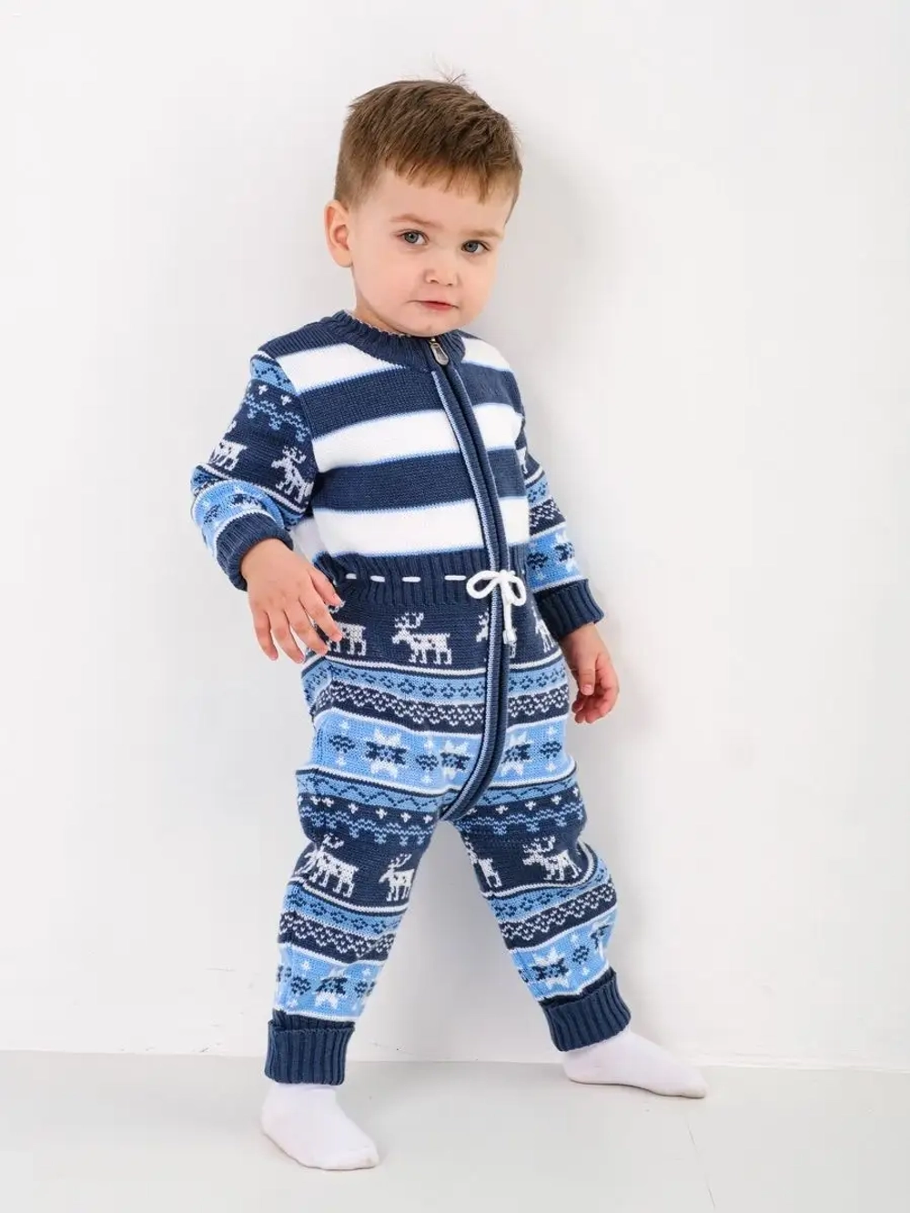 Комбинезон вязаный