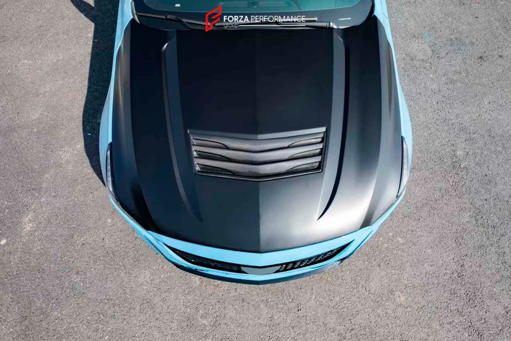 Карбоновый капот для Cadillac CT5 2019-2024 Кадиллак