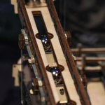 Марбл-трасса ночной город LGA01 от ROKR - Деревянный конструктор, сборная механическая модель, 3D пазл, трасса для шариков