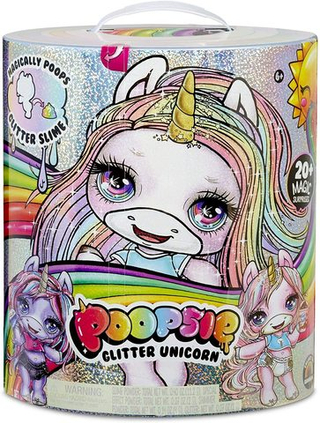 Кукла Единорог Poopsie Surprise Glitter Unicorn (Розовый или Фиолетовый)