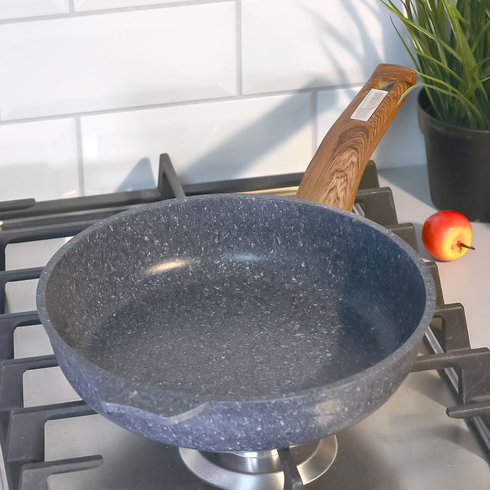 Сковорода 22см Premium blue