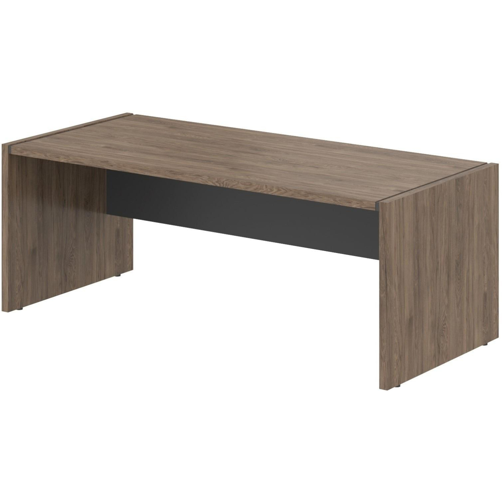 Стол MORRIS TREND руководителя MST 209 2000х900х750 Кария Пальмира/Антрацит