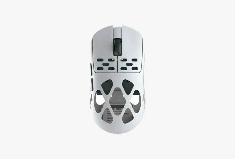 Мышь беспроводная/проводная AJAZZ AM3 MAX [AM3 Pro-3 Model - White-3950] белый