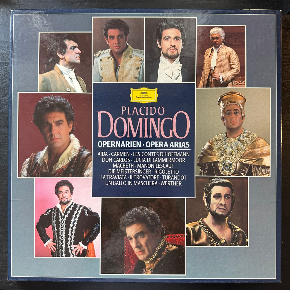 Пласидо Доминго - Оперные арии 3LP (Германия 1985г.)
