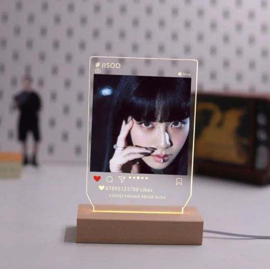 3d лампа Blackpink Джису