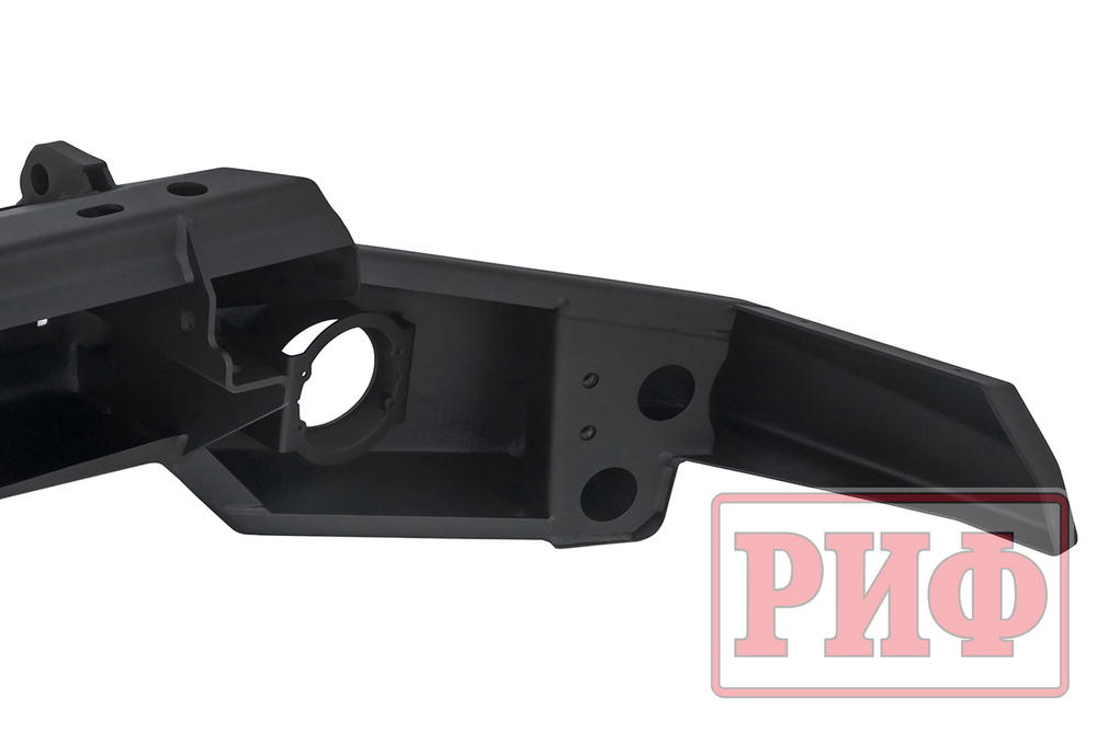 Бампер силовой передний для ГАЗ Соболь NN под штатные фары, стандарт РИФ