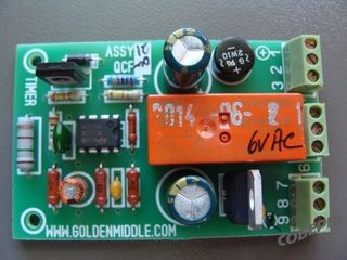 Устройство задержки включения анодного питания для усилителя набор для сборки