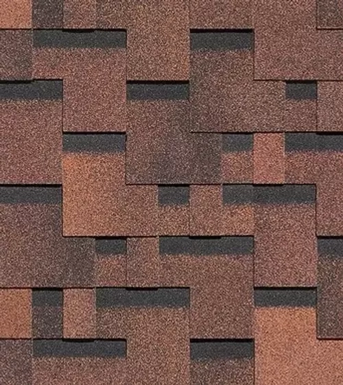 Гибкая черепица Docke PREMIUM Двухслойная "Генуя" Кофе 3м2