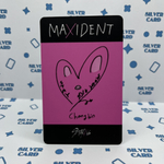 Фотокарта STRAY KIDS - MAXIDENT (SOUNDWAVE UNVEIL LUCKY DRAW | Чанбин)