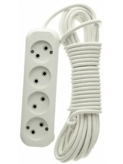 Удлинитель без заземления 4 гнезда 10м IP20 Makel