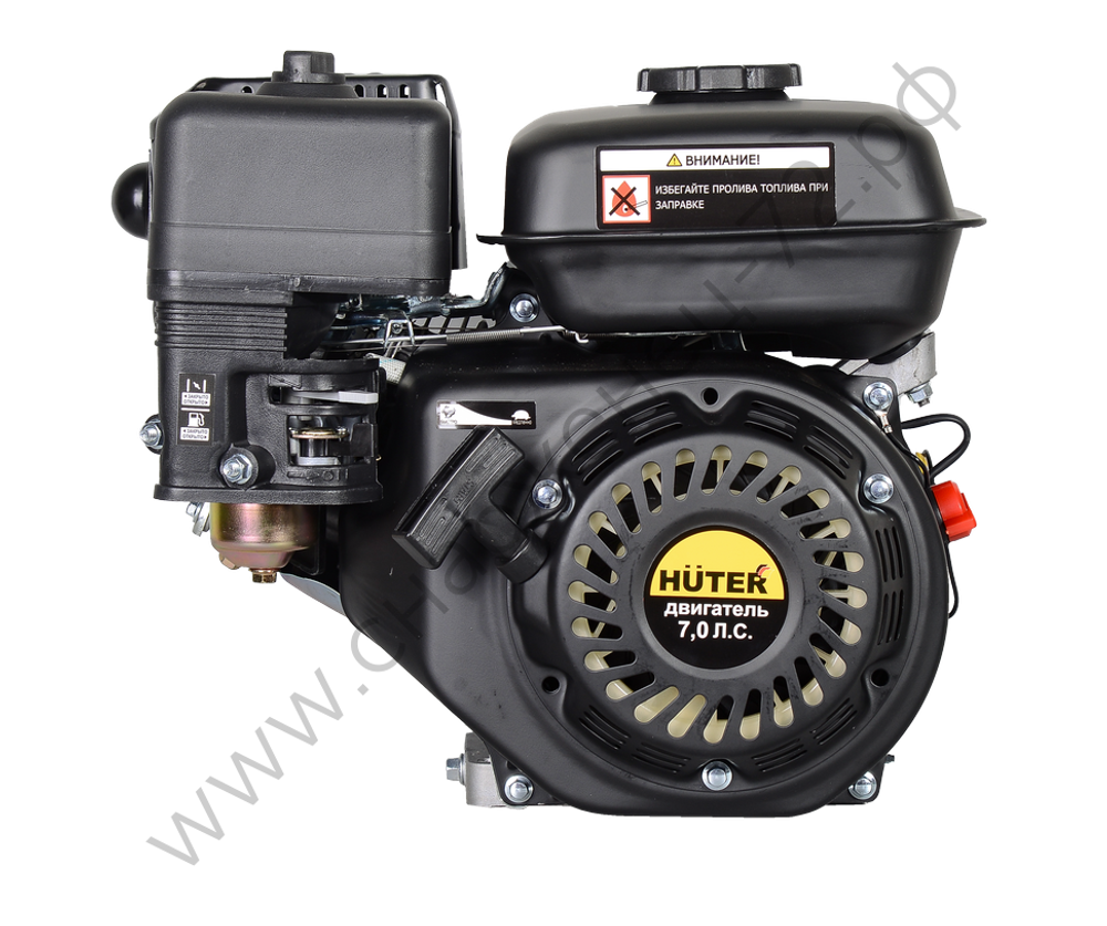 Двигатель бензиновый GE-170F-20 HUTER