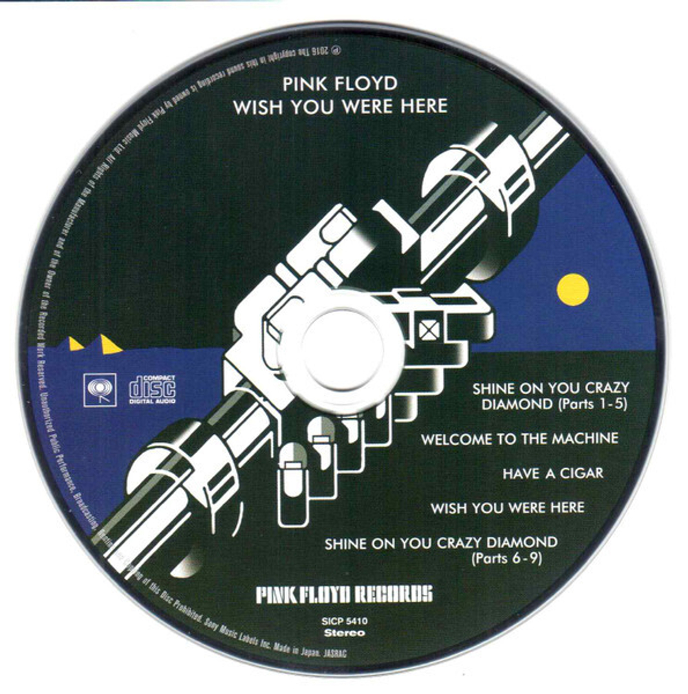 Pink Floyd / Wish You Were Here (Mini LP CD)