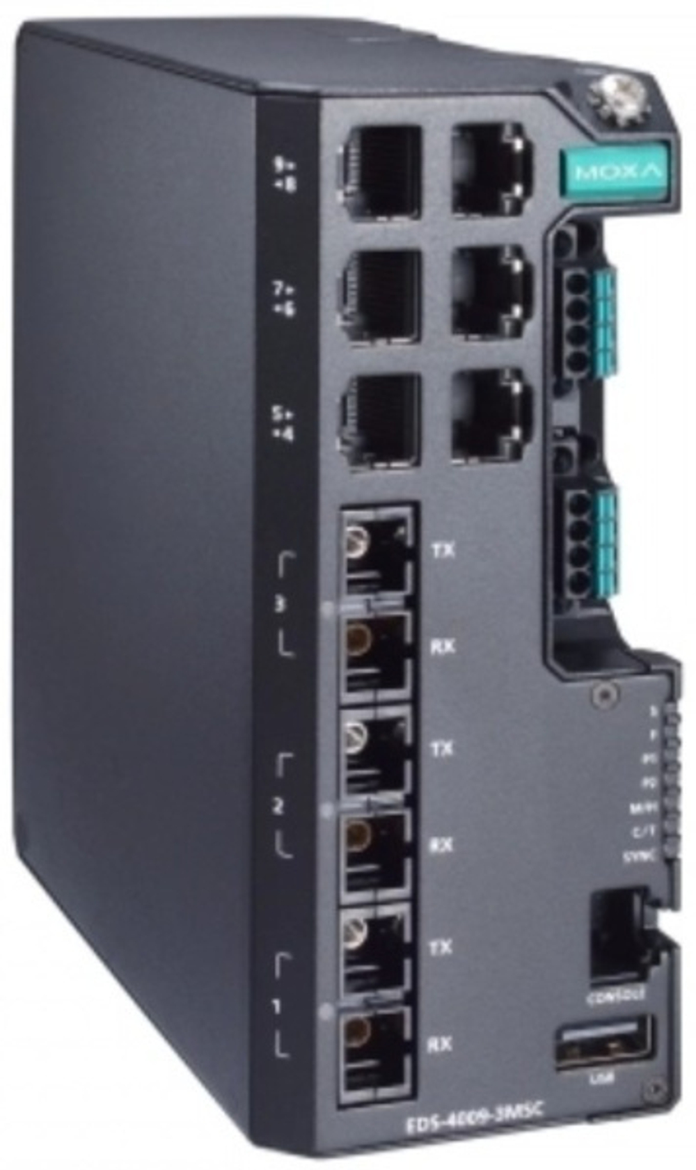 Коммутатор управляемый MOXA EDS-4009-3MSC-HV
