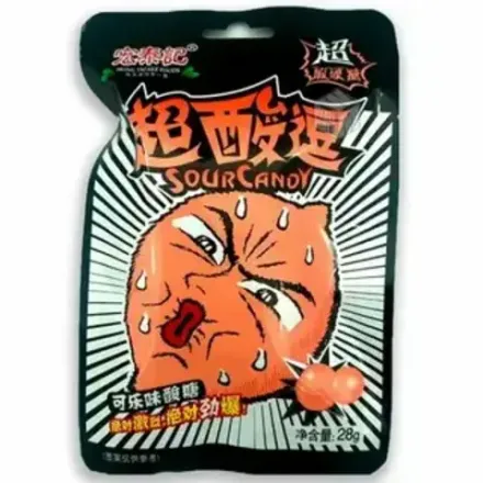 Леденец Tai Kee Супер кислая Кола 23гр