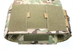 Чехол для бронежилета плитника КРЕПОСТЬ быстросброс слева, MIMICRYA, Cordura 1000D, MULTICAM, S-M