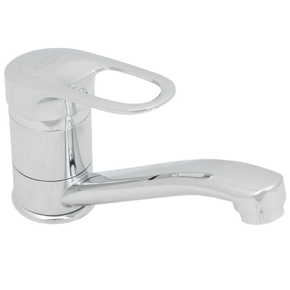 Смеситель для раковины, Frud, корот изл, с картриджем, хром, R45104