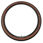 Покрышка для велосипеда 28" Blackone Saturn Ring 700 x 42c (44-622 ) черная с коричневой боковиной, металлический корд