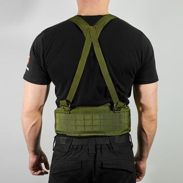 Боевой тактический пояс, olive