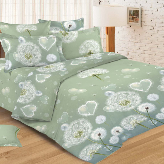 Бязь Премиум &quot;Одуванчики&quot; | ш.220 см | 142 г/м² | хлопок-100%