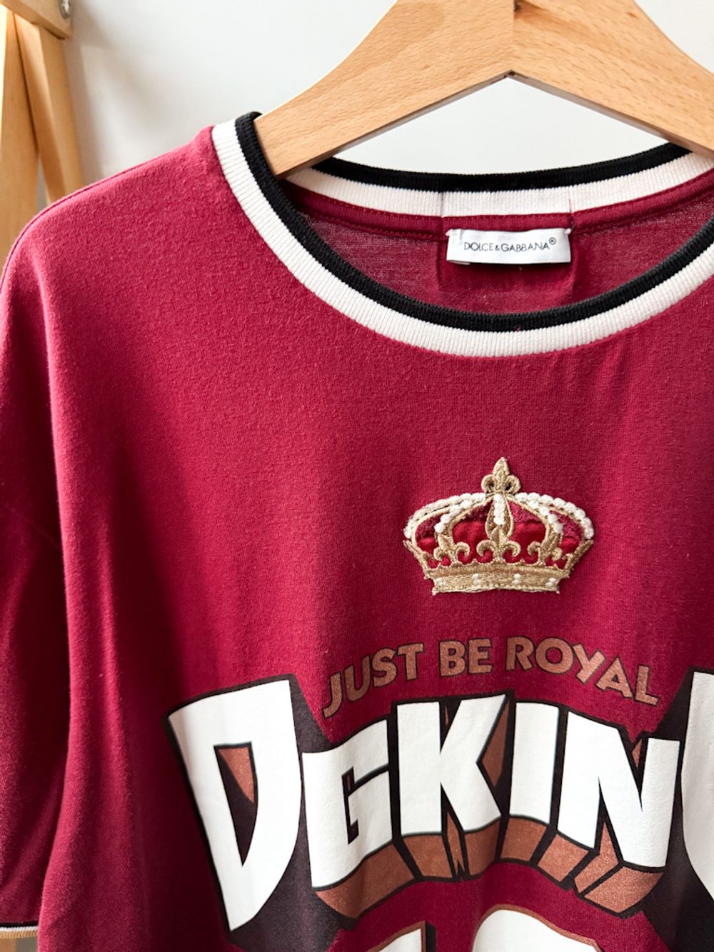 Хлопковая футболка Dolce&Gabbana, 140