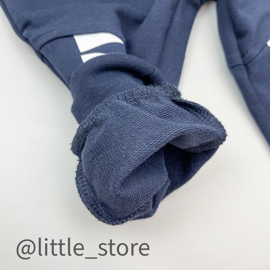 Брюки из футера "Морской бриз" индиго