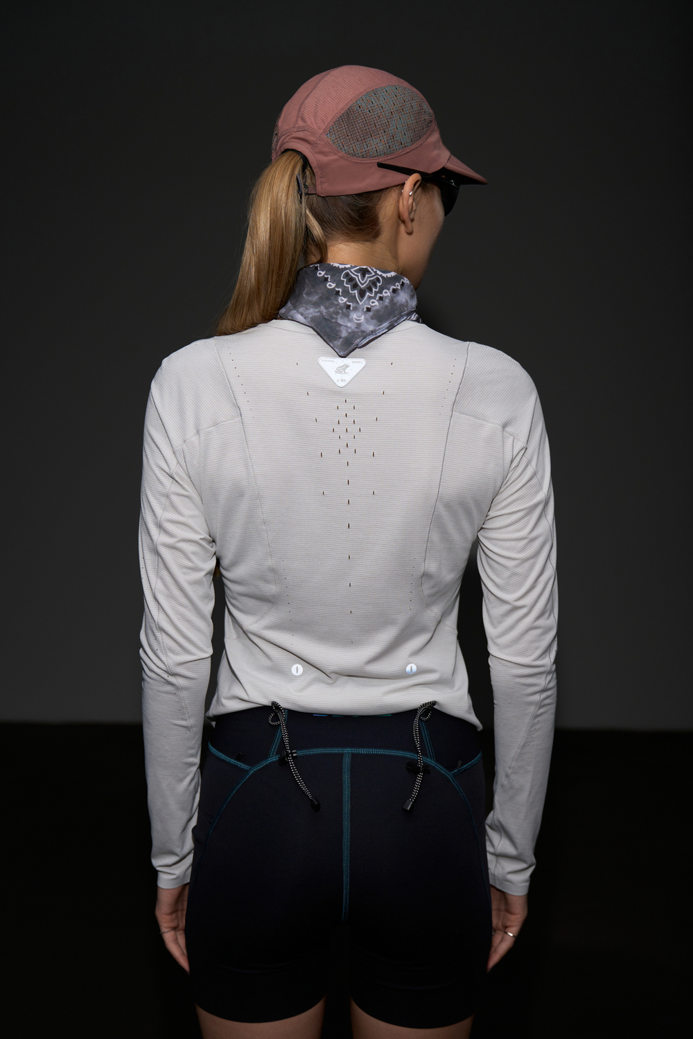 Лонгслив Nothomme Blue Monte Frog Breath Off-Road Longsleeve "Paper Pulp White" Women’s