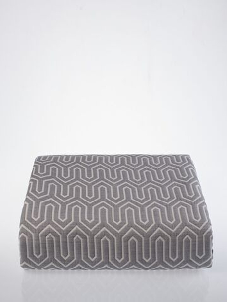 Покрывало 150x200 Claire Batiste Klee серое